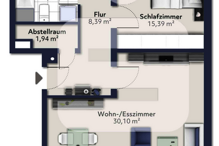 Wohnung Planegg - 2 Zimmer, 73 m&sup2;, 395.000&euro; | Angebot:25197278