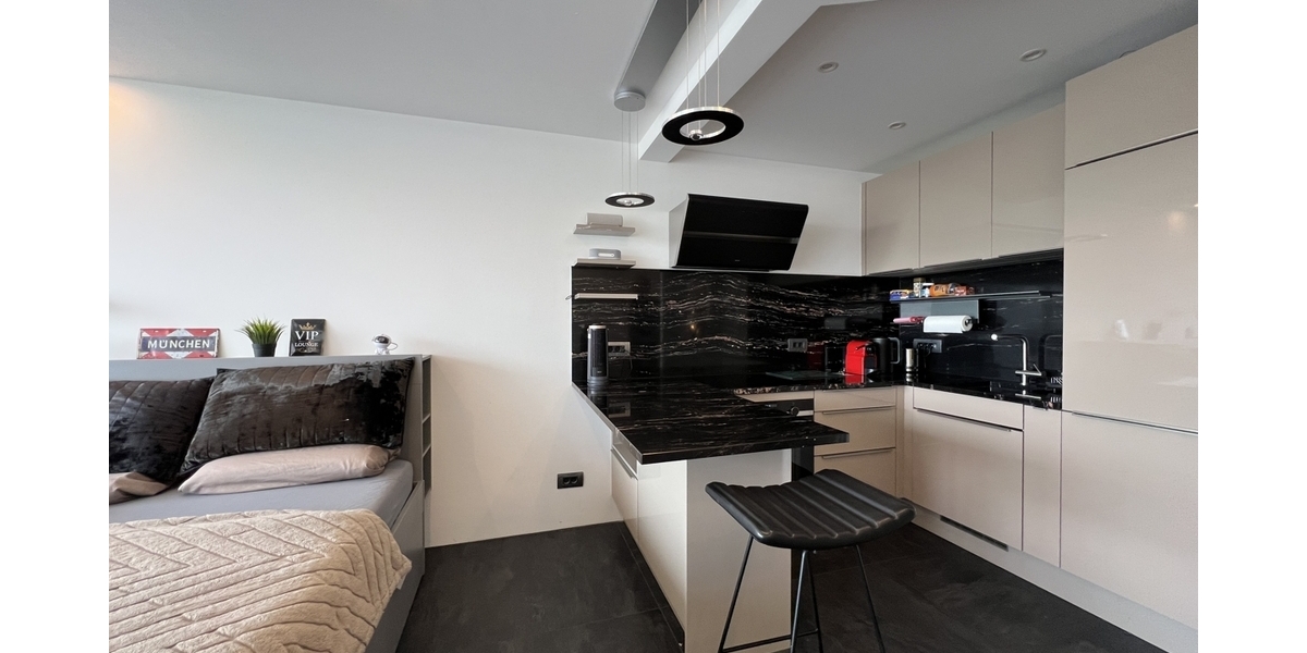 Anspruchsvolles Apartment mit hochwertiger Ausstattung am OEZ (U1U3Bus) - Etagenwohnung München Moosach | Angebot:27298905