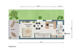 Reihenhaus München Allach-Untermenzing - 4 Zimmer, 113 m&sup2;, 2.950&euro; | Angebot:26624122