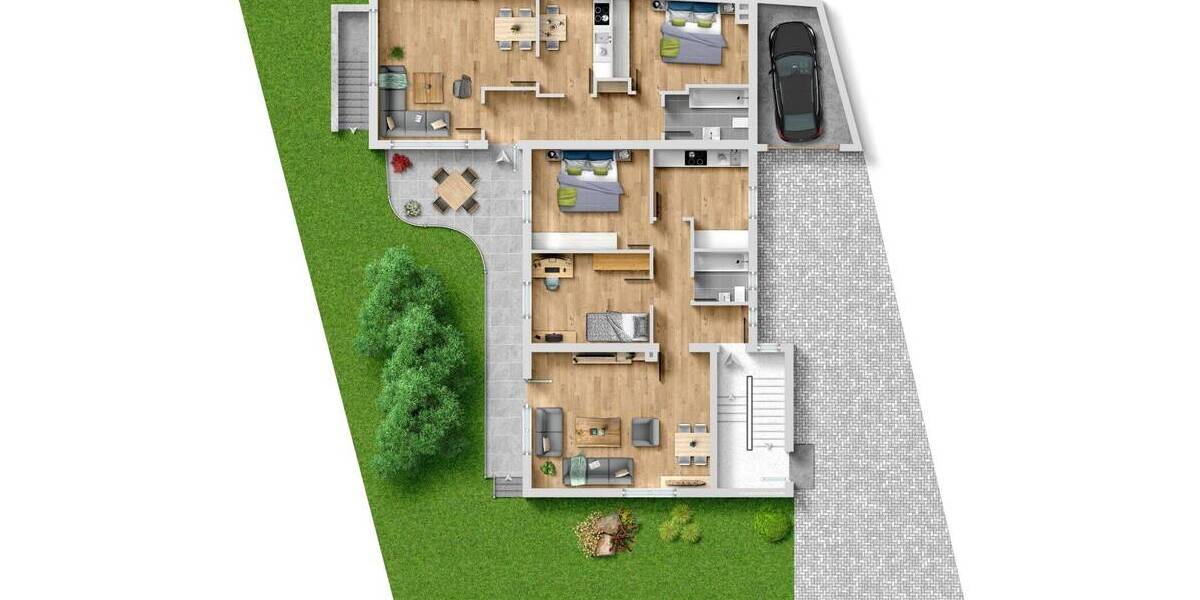 Mehrfamilienhaus, Wohnhaus Dachau - 8 Zimmer, 240 m&sup2;, 1.399.000&euro; | Angebot:26758556