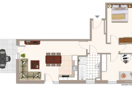 Wohnung Dachau - 3 Zimmer, 83 m&sup2;, 1.820&euro; | Angebot:26368837