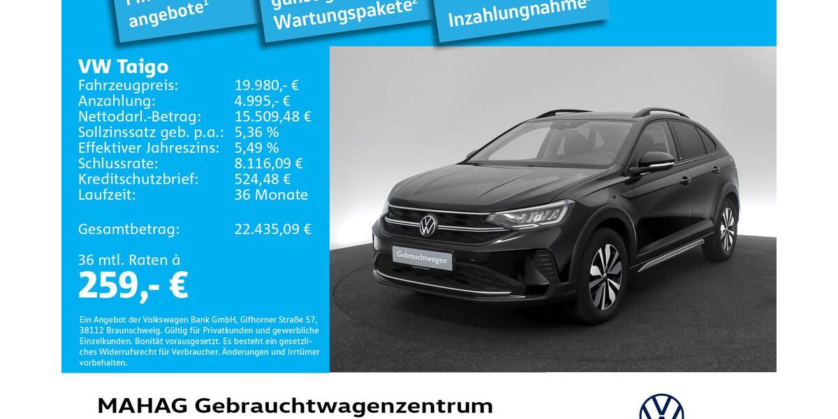VW Taigo 35.230 km 19.980 &euro; München 80935