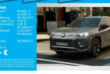 VW Tayron 3.000 km 49.960 &euro; München 80935