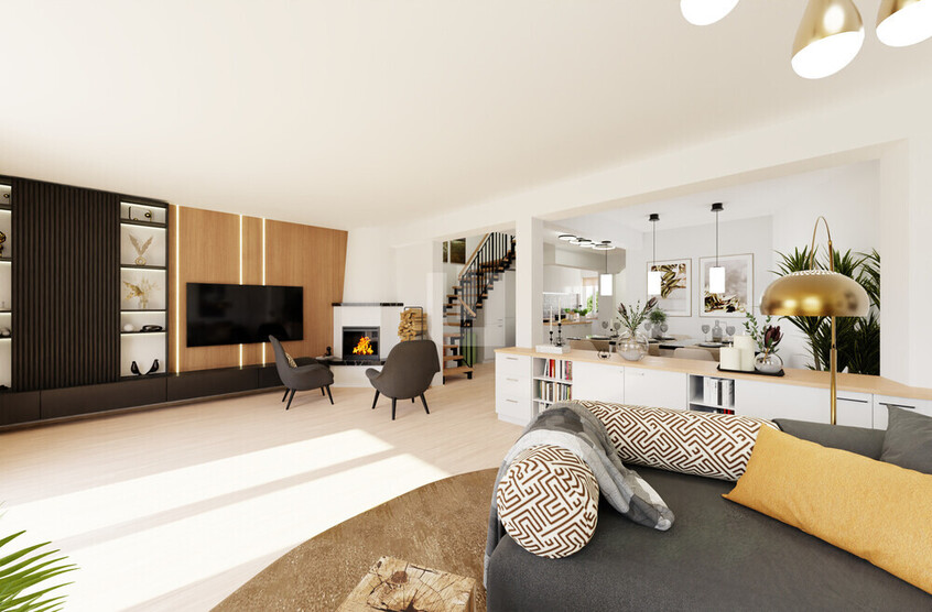 WINDISCH ImmobilieN - Haus in Haus: 4 Zimmer über 2 Etagen zentral & ruhig in Gröbenzell!
