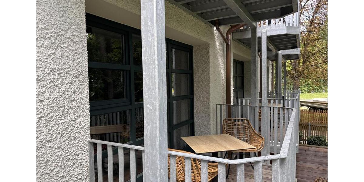 Möbliertes Wohnen im Grünen – 44 m² an der Würm mit Top-Anbindung | Superior Apartment 1 zimmer