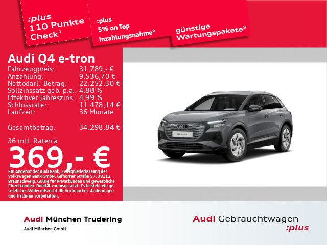Audi Q4 e-tron 27.614 km 31.789 &euro; München 81825