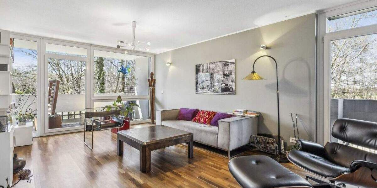 Ruhige 4 Zimmer Designerwohnung mit Balkon und Blick ins Grüne! 4 zimmer