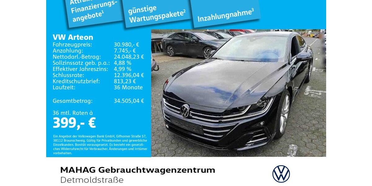VW Arteon 60.595 km 29.982 &euro; München 80935