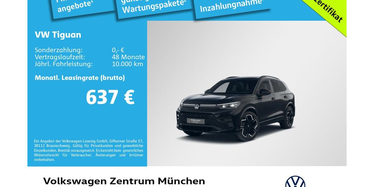 VW Tiguan 20.000 km 56.981 &euro; München 81669