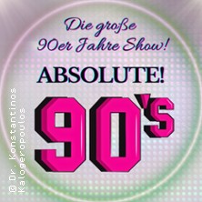 Absolute! 90s - Die große 90er Jahre Show 16.05.2026 Prinzregententheater