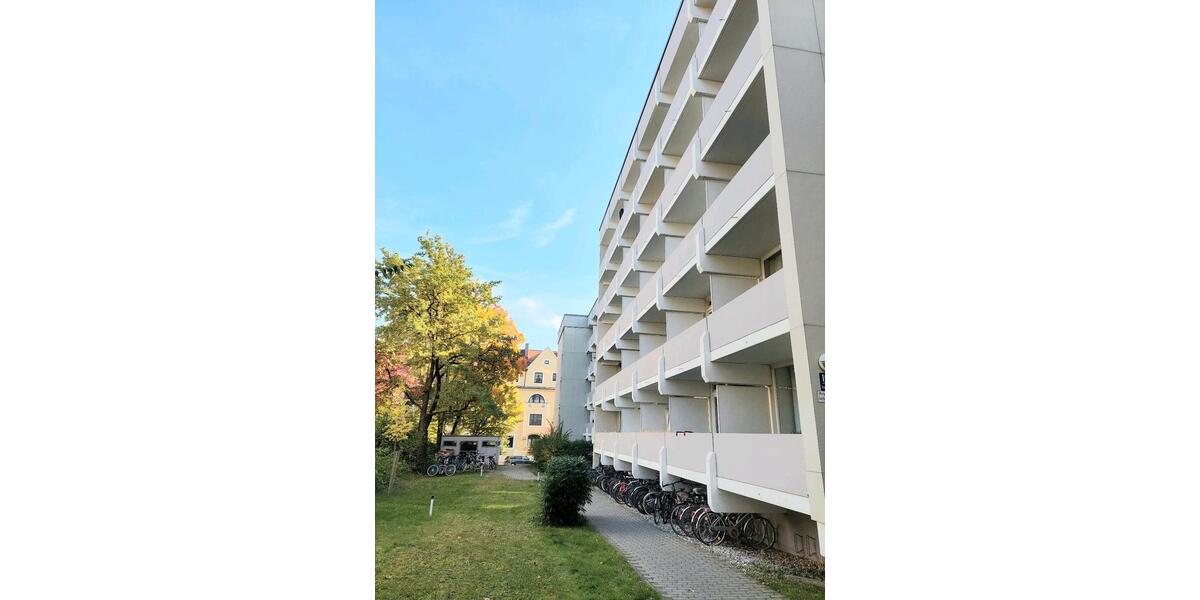 Erdgeschoßwohnung München Schwabing-Freimann - 1 Zimmer, 24 m&sup2;, 1.100&euro; | Angebot:26165791