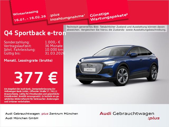 Audi Q4 e-tron 8.362 km 41.438 &euro; Eching 85386