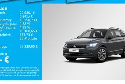 VW Tiguan 26.699 km 24.980 &euro; Ottobrunn 85521