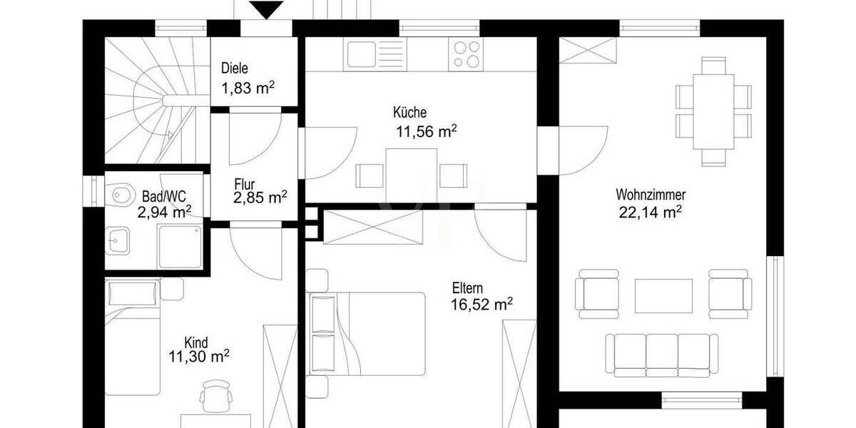Mehrfamilienhaus, Wohnhaus München Pasing-Obermenzing - 8 Zimmer, 163 m&sup2;, 1.150.000&euro; | Angebot:26833644
