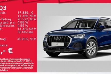 Audi Q3 29.642 km 37.889 &euro; Eching 85386