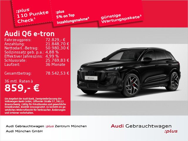 Audi Q6 e-tron 12.028 km 72.829 &euro; Eching 85386