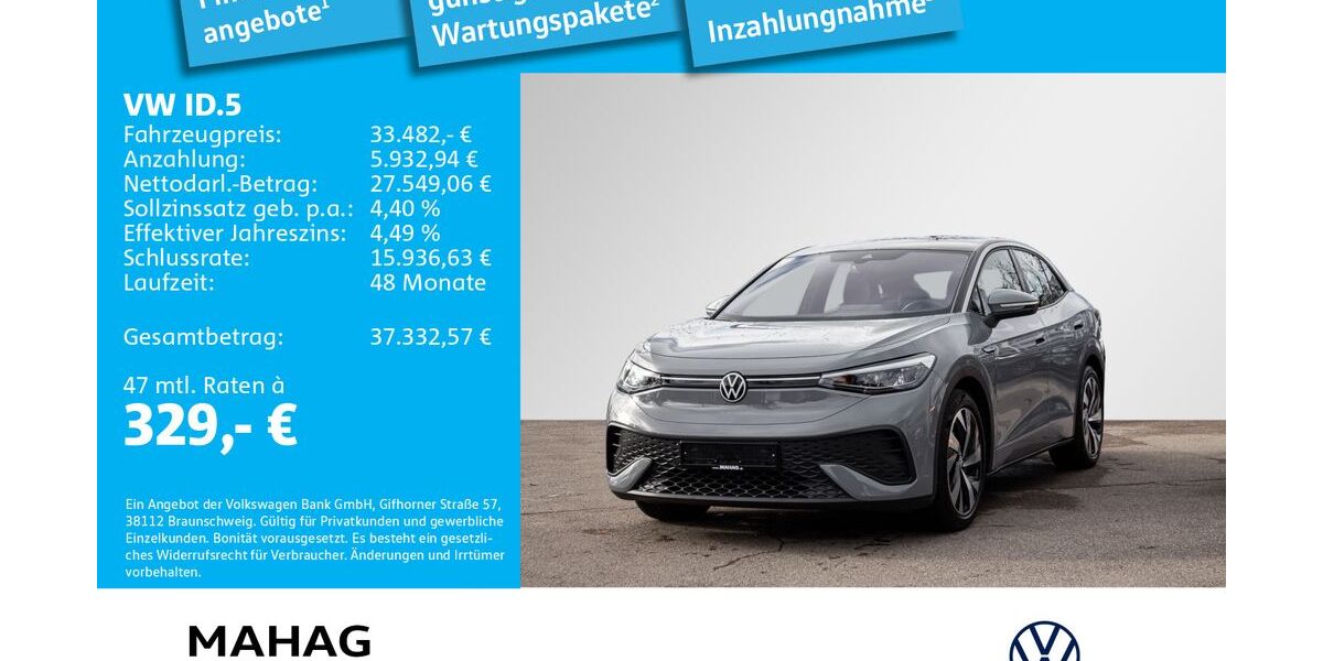 VW ID.5 38.727 km 31.484 &euro; München 81825