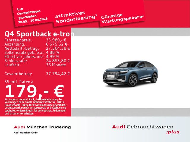 Audi Q4 e-tron 11.648 km 35.783 &euro; München 81825
