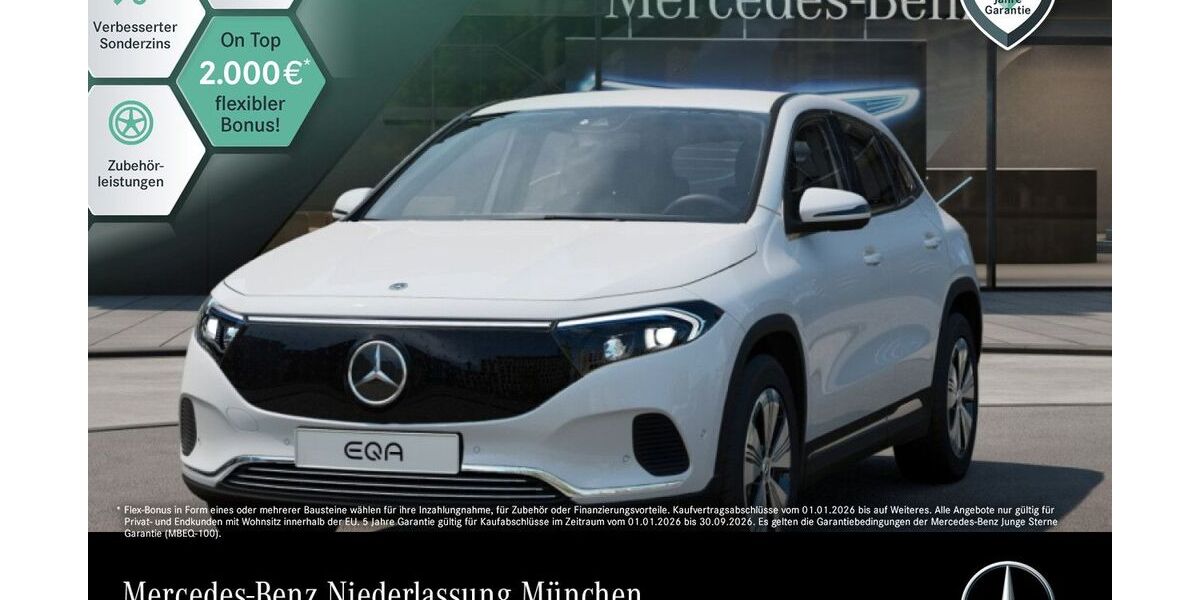 Mercedes-Benz EQA 18.494 km 38.490 &euro; München 80636