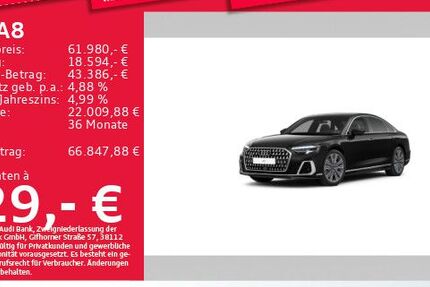 Audi A8 44.717 km 61.971 &euro; München 81825