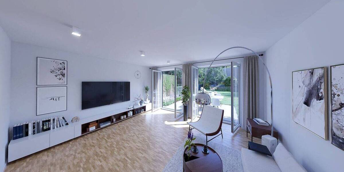 Reihenmittelhaus Unterföhring - 4 Zimmer, 136 m&sup2;, 3.612&euro; | Angebot:25193652