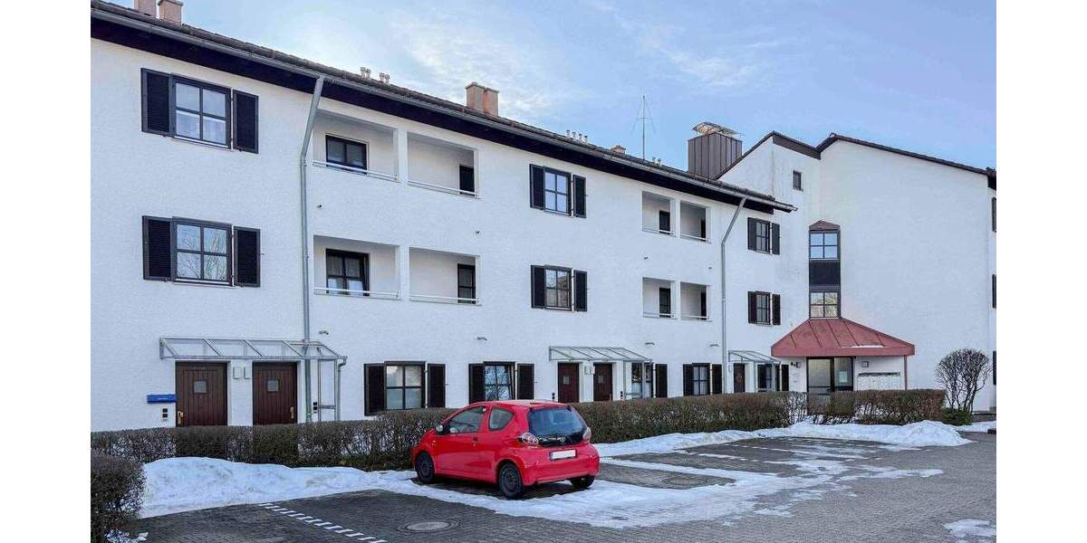Bezugsfrei: Gepflegtes 1-Zimmer-Apartment mit Balkon & Tiefgarage in Holzkirchen 1 zimmer