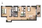 Etagenwohnung München Sendling-Westpark - 3 Zimmer, 78 m&sup2;, 1.850&euro; | Angebot:26763289