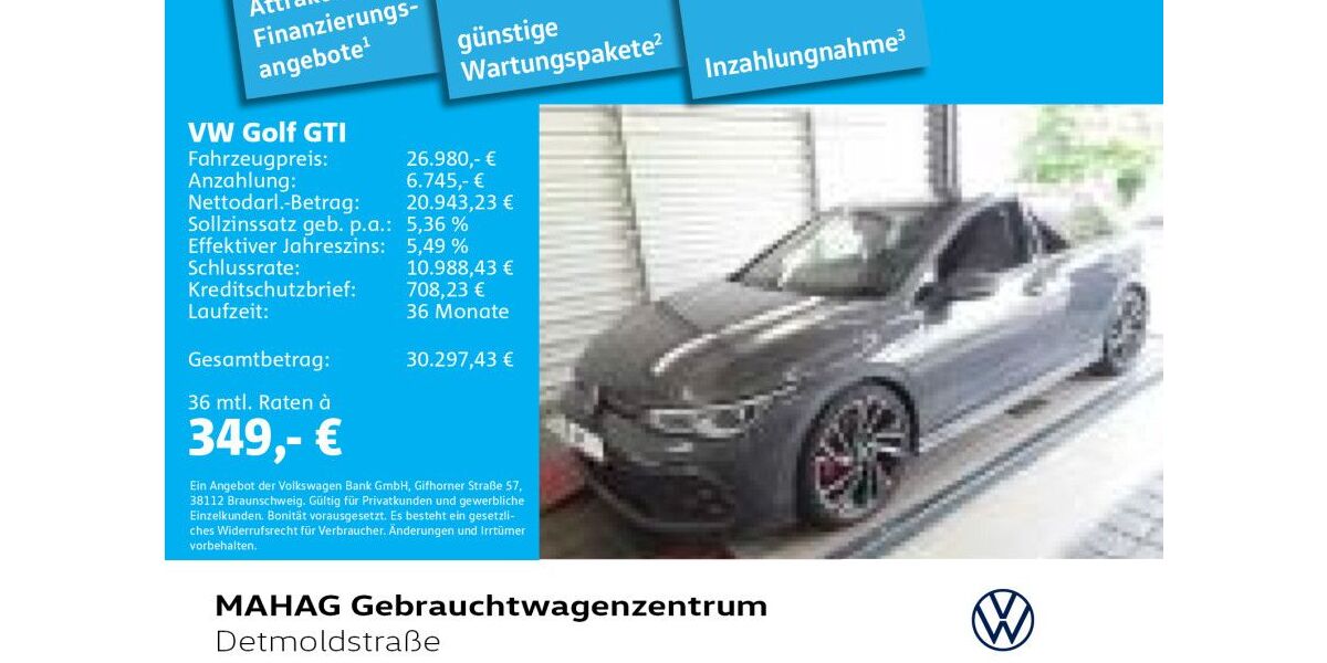 VW Golf 65.816 km 26.980 &euro; München 80935
