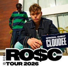 RO$C - TOUR 2026 + Special Guest: CLOUDEE 16.04.2026 Backstage Club
