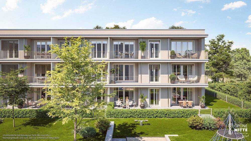 Etagenwohnung Kirchheim b. München Heimstetten - 3 Zimmer, 69 m&sup2;, 642.000&euro; | Angebot:25669066