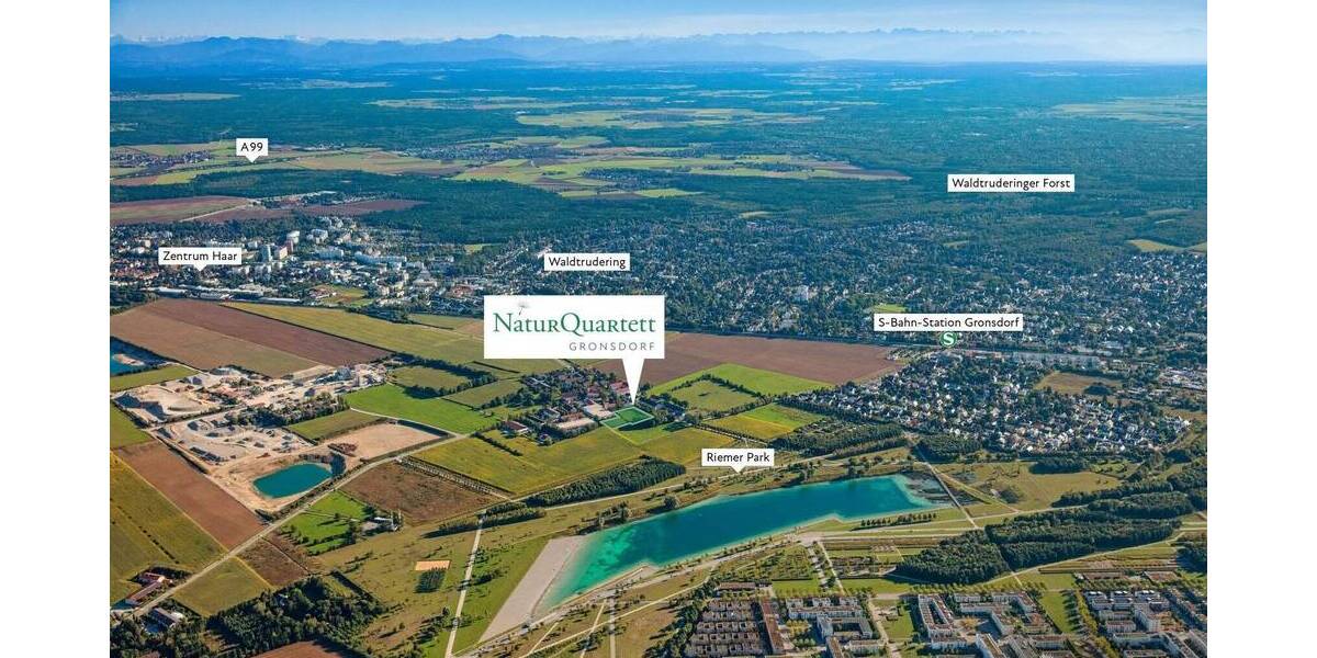 Etagenwohnung Haar Gronsdorf - 4 Zimmer, 96 m&sup2;, 998.000&euro; | Angebot:25796320