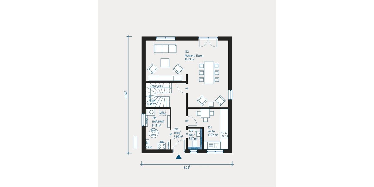 Flexibles Doppelhaus in München - Individuell geplant und hochwertig ausgestattet - Doppelhaushälfte München Daglfing | Angebot:27675085
