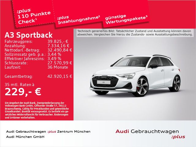 Audi A3 14.472 km 37.267 € Eching 85386
