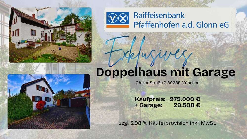 Einfamilienhaus München Pasing-Obermenzing - 5 Zimmer, 81 m&sup2;, 975.000&euro; | Angebot:26187401