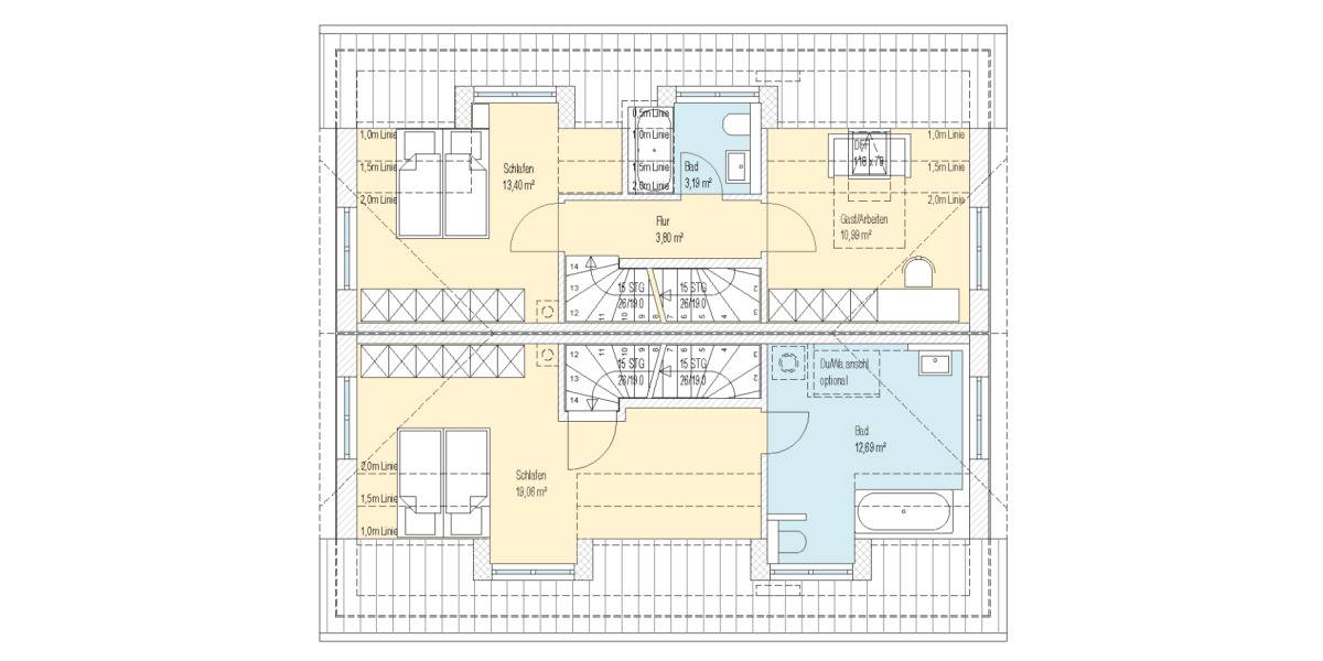 Doppelhaushälfte Gilching Neugilching - 6 Zimmer, 159 m&sup2;, 1.182.500&euro; | Angebot:26043849