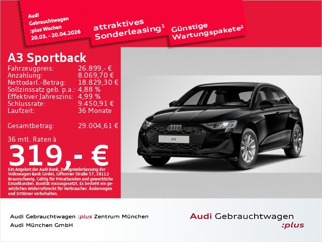 Audi A3 45.260 km 26.899 &euro; Eching 85386