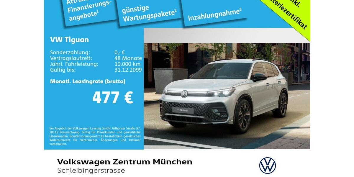 VW Tiguan 16.310 km 44.482 &euro; München 81669