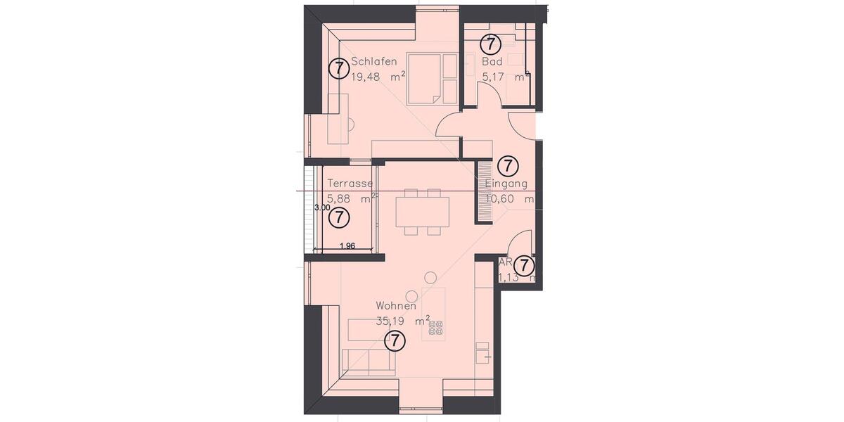 Einfamilienhaus Germering - 2 Zimmer, 75 m&sup2;, 1.650&euro; | Angebot:26302591