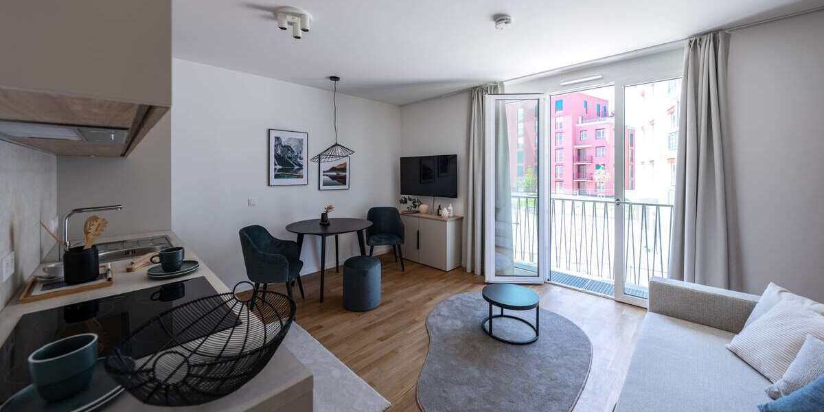 Etagenwohnung München Berg am Laim - 1 Zimmer, 30 m&sup2;, 1.208&euro; | Angebot:27154136