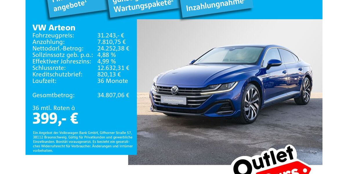 VW Arteon 64.866 km 29.986 &euro; Dachau 85221