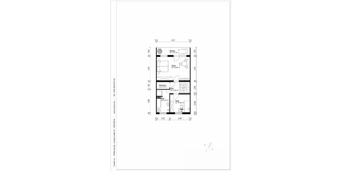 Reihenmittelhaus Gröbenzell - 5 Zimmer, 147 m&sup2;, 899.000&euro; | Angebot:25727513