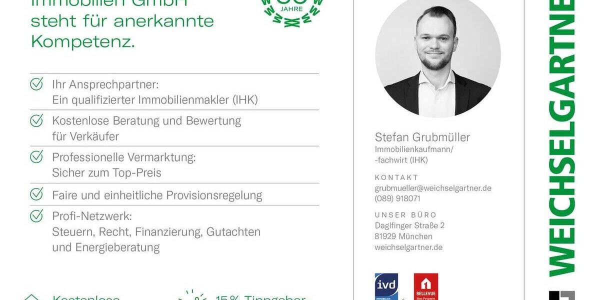 Etagenwohnung München Bogenhausen - 3 Zimmer, 79 m&sup2;, 530.000&euro; | Angebot:26376597