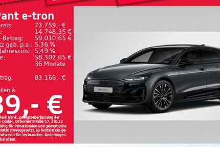 Audi A6 e-tron 14.394 km 73.481 &euro; Eching 85386
