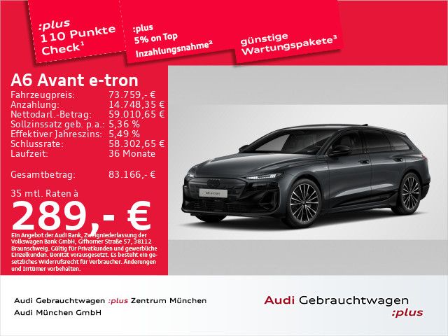 Audi A6 e-tron 14.394 km 73.481 &euro; Eching 85386