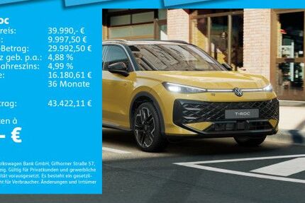 VW T-Roc 3.960 km 45.430 &euro; München 81669