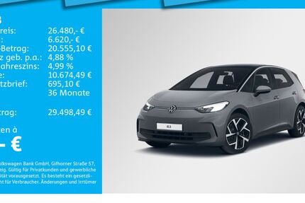 VW ID.3 22.267 km 26.480 &euro; München 80935