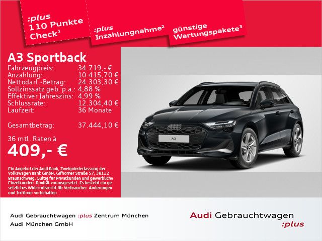 Audi A3 3.439 km 34.719 &euro; Eching 85386
