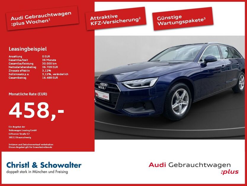 Audi A4 29.400 km 35.810 € Freising 85356