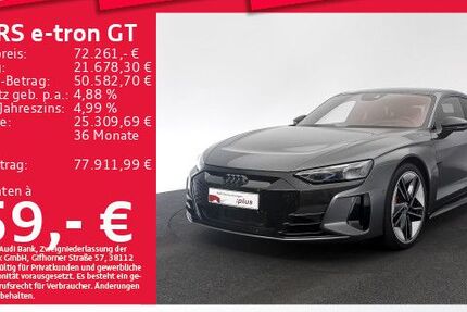Audi RS e-tron GT 15.385 km 69.923 € Eching 85386