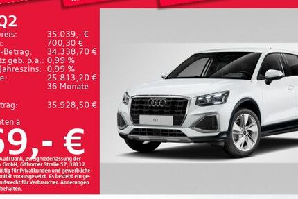 Audi Q2 5.202 km 32.673 &euro; Eching 85386